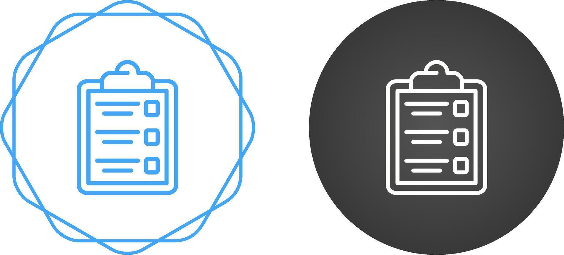 Clipboard Vector Icon