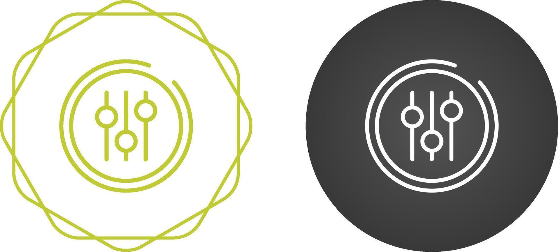 Audio Equalizer Vector Icon