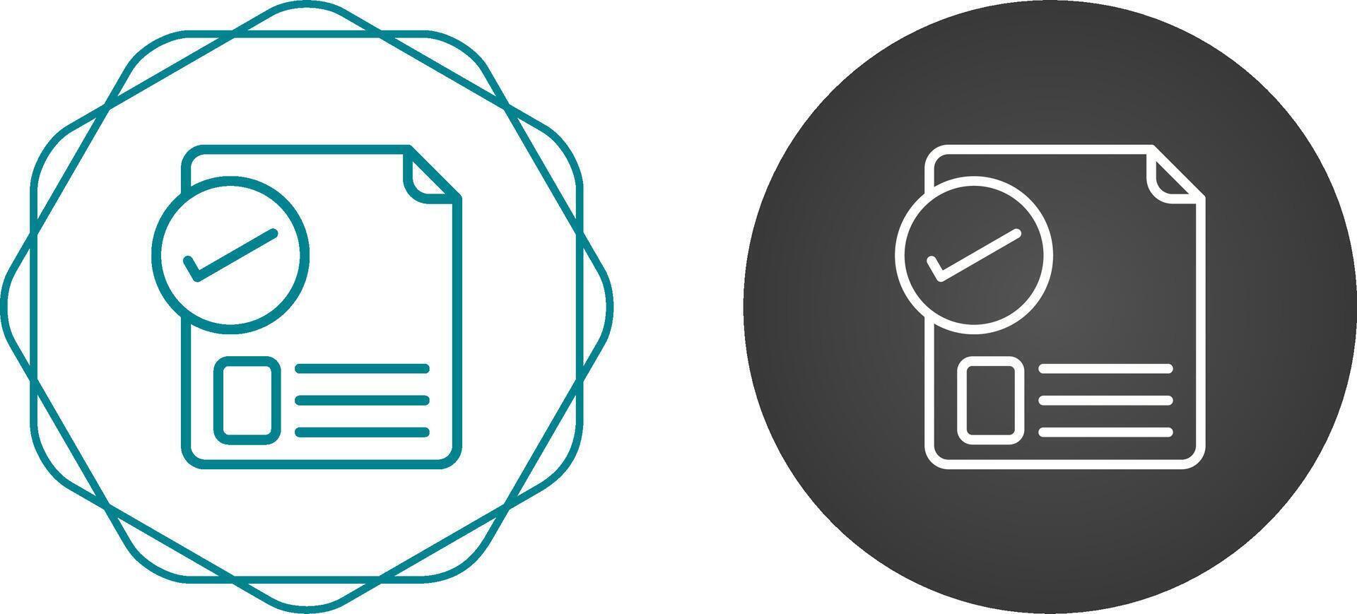 Document Vector Icon