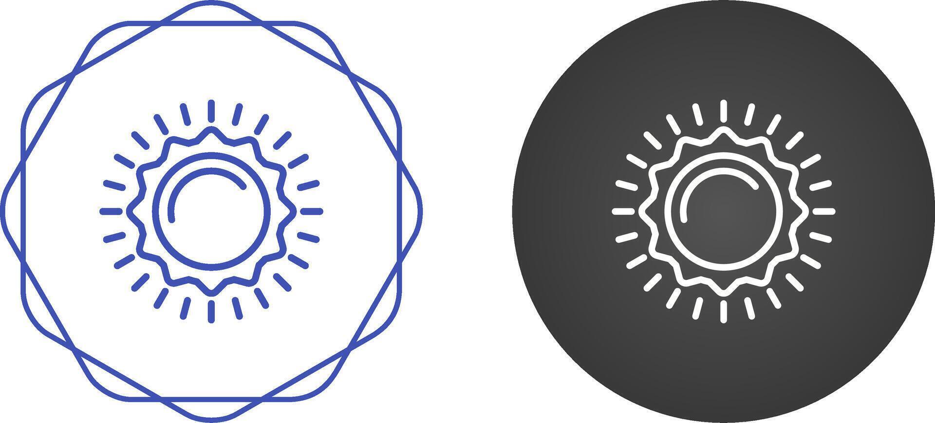 Sun Vector Icon