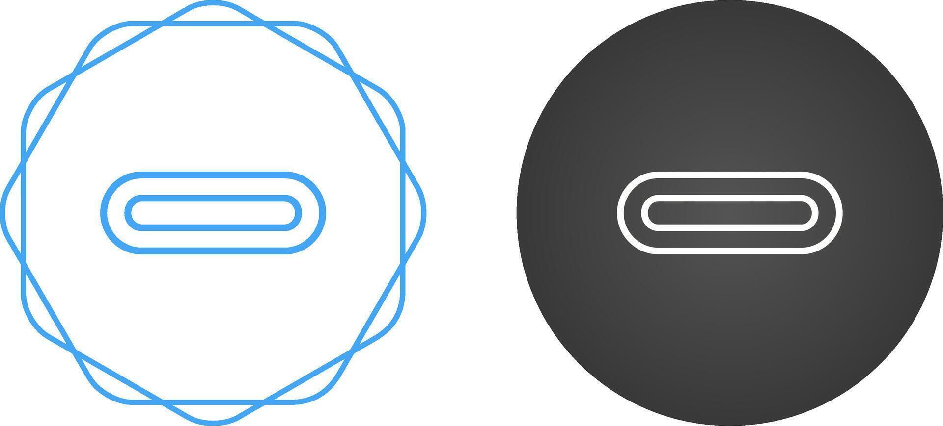 C Type Cable Vector Icon