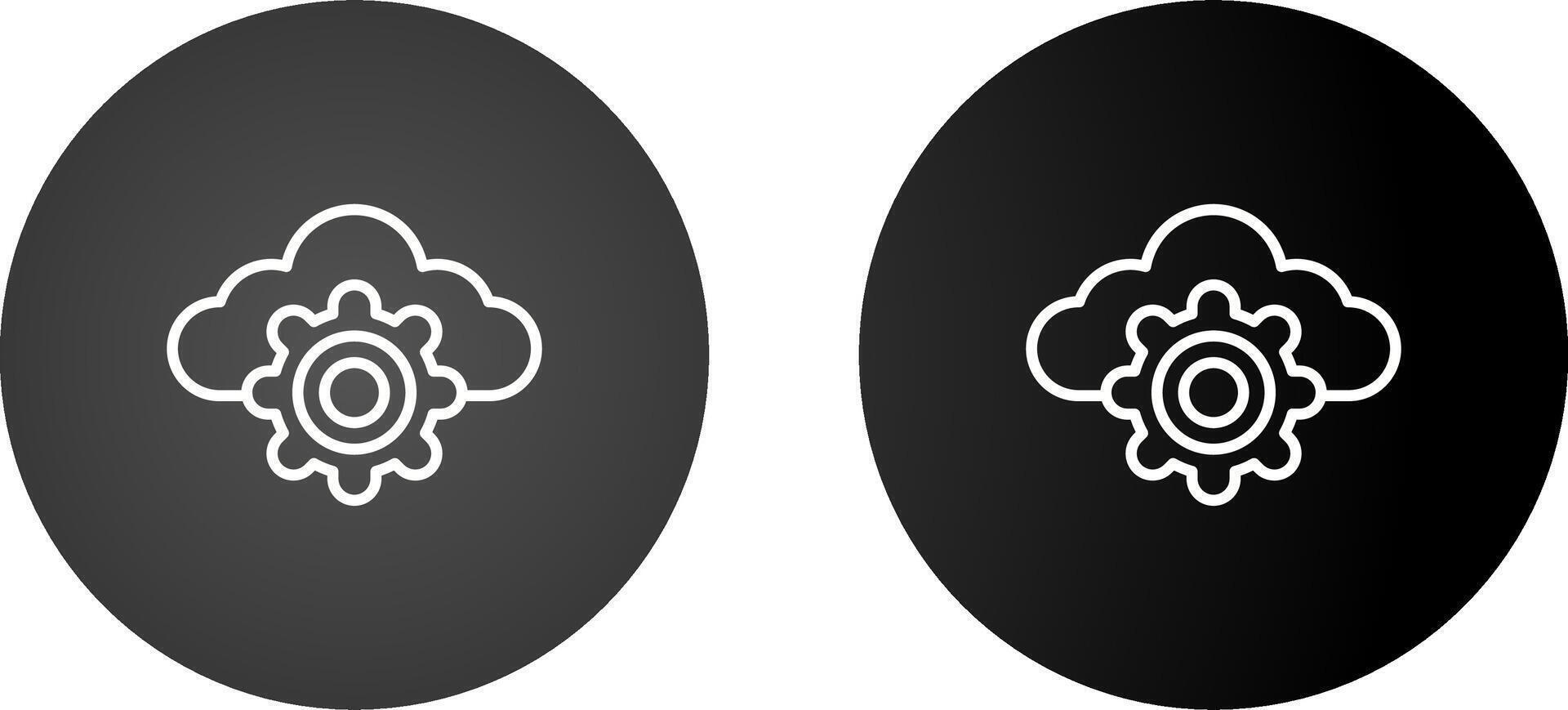 Cloud Computing Vector Icon
