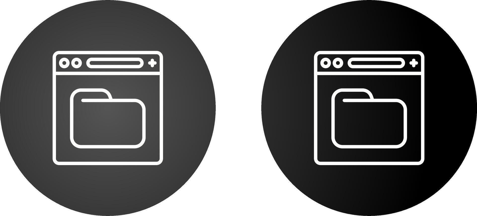 Browser Vector Icon