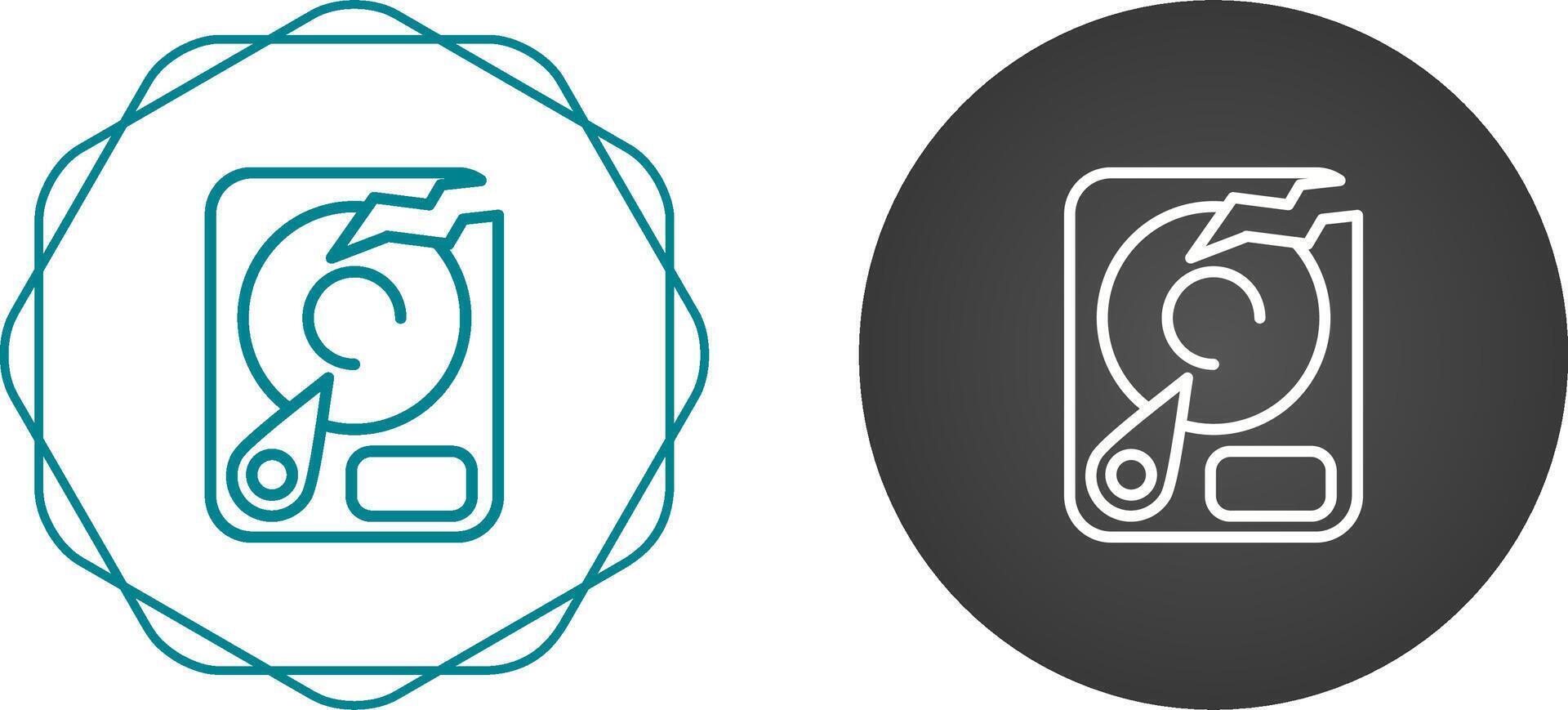 Hard Drive Vector Icon