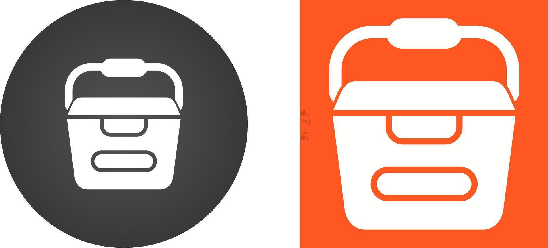 Portable water container Vector Icon