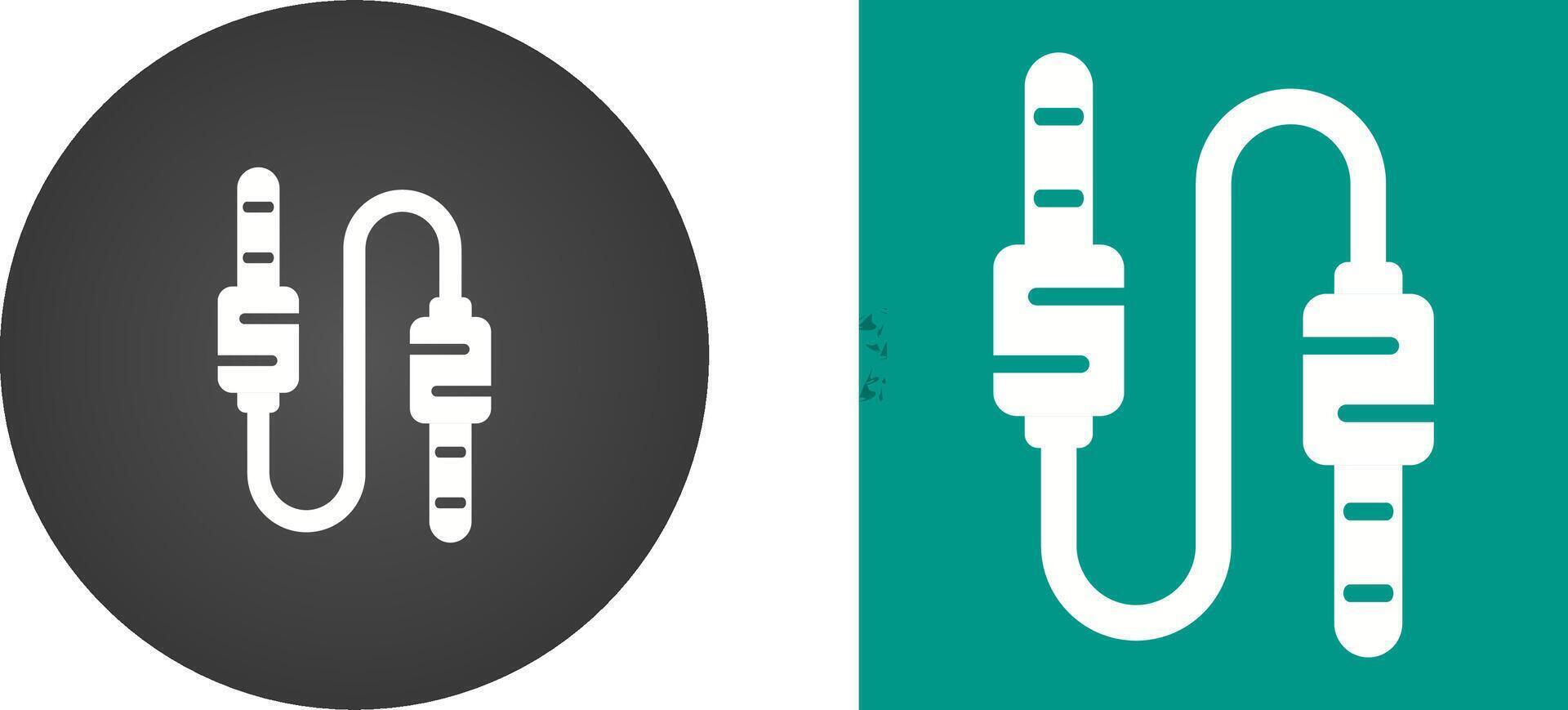 Audio Cable Vector Icon