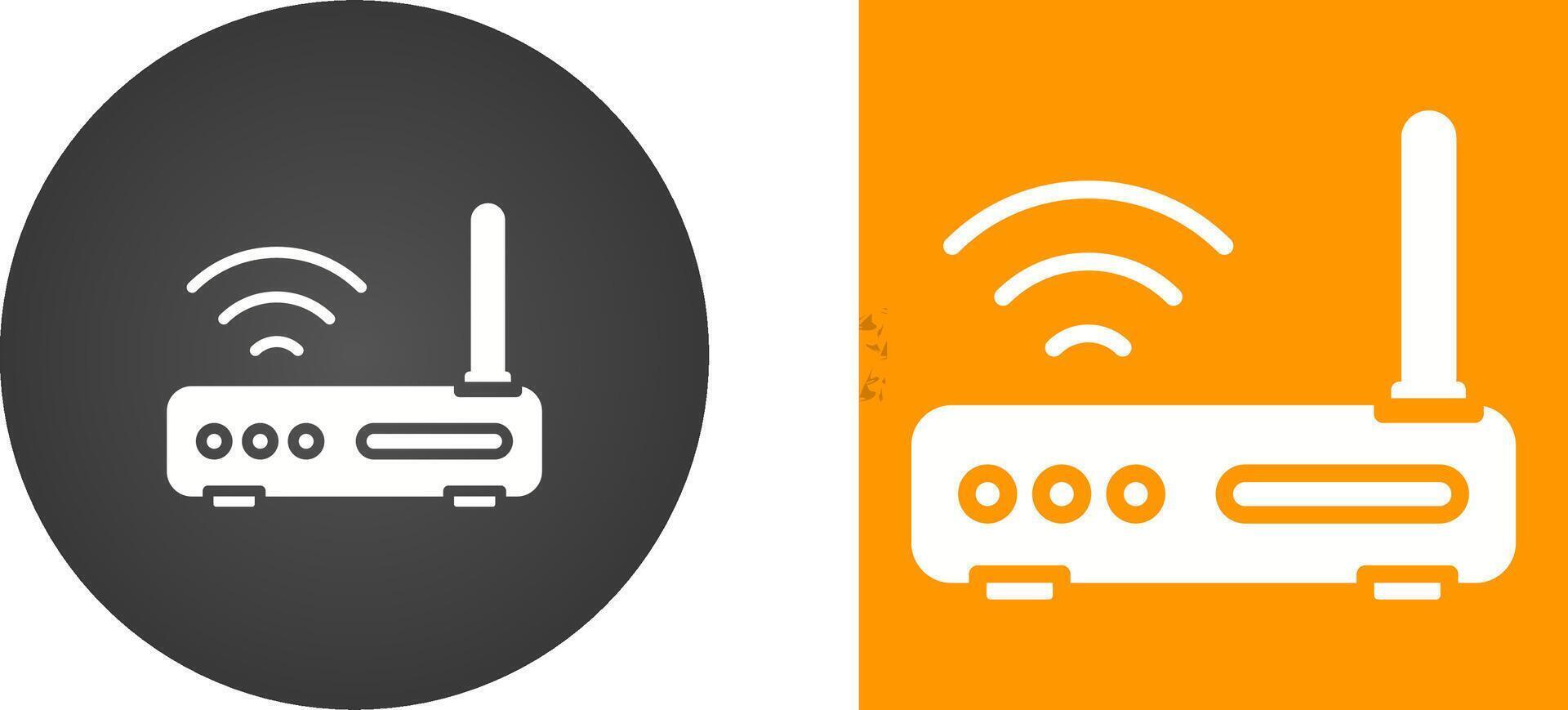 Wi-Fi Router Vector Icon