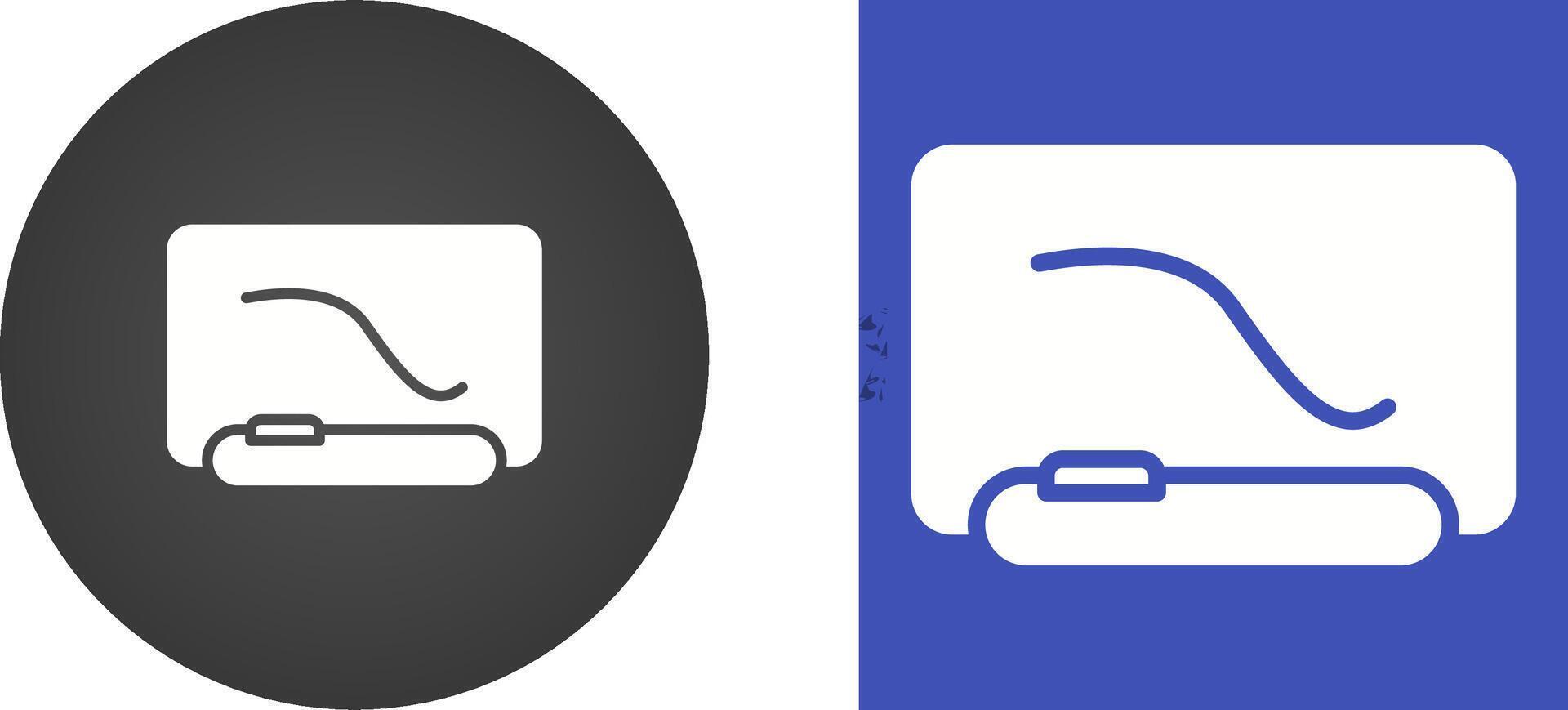 Interactive Whiteboard Vector Icon
