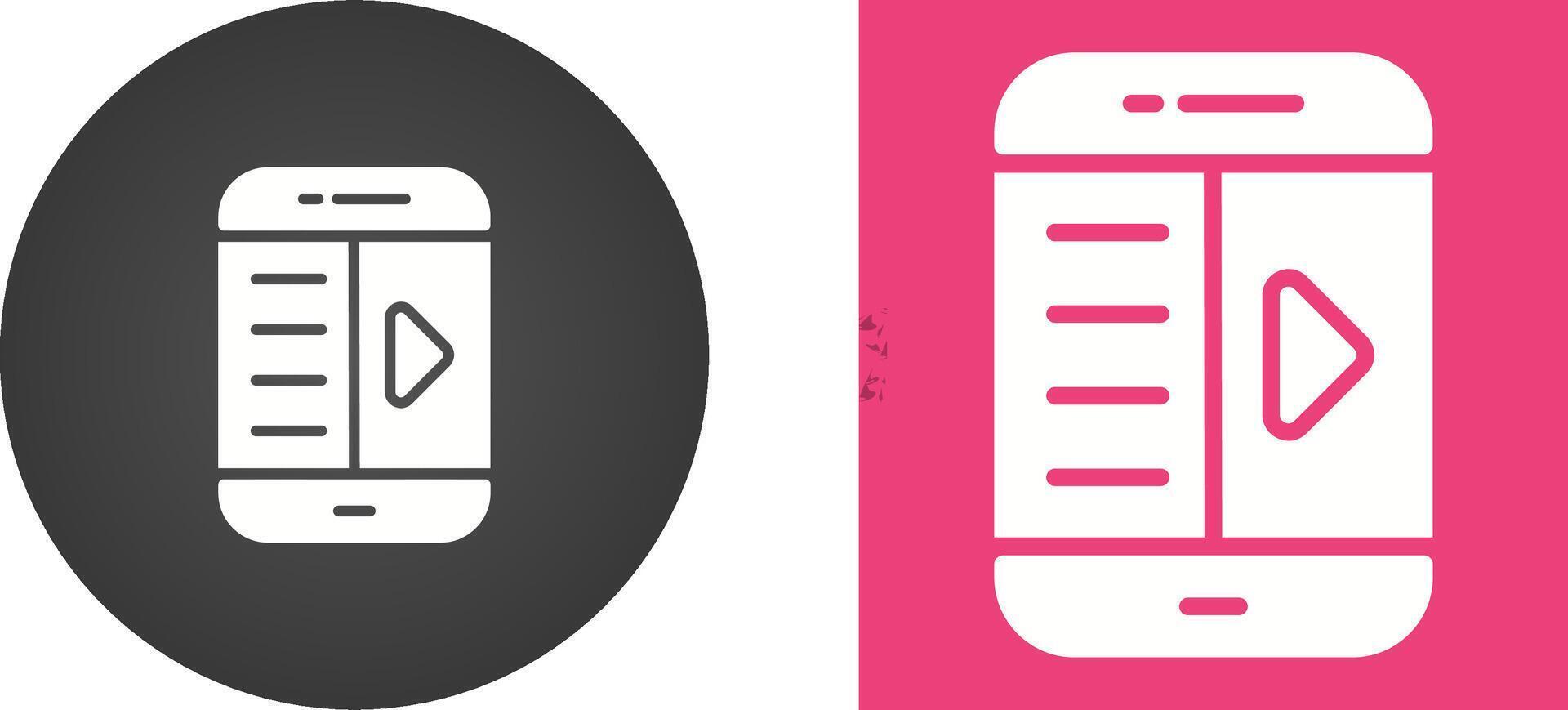 E-Book Reader Vector Icon