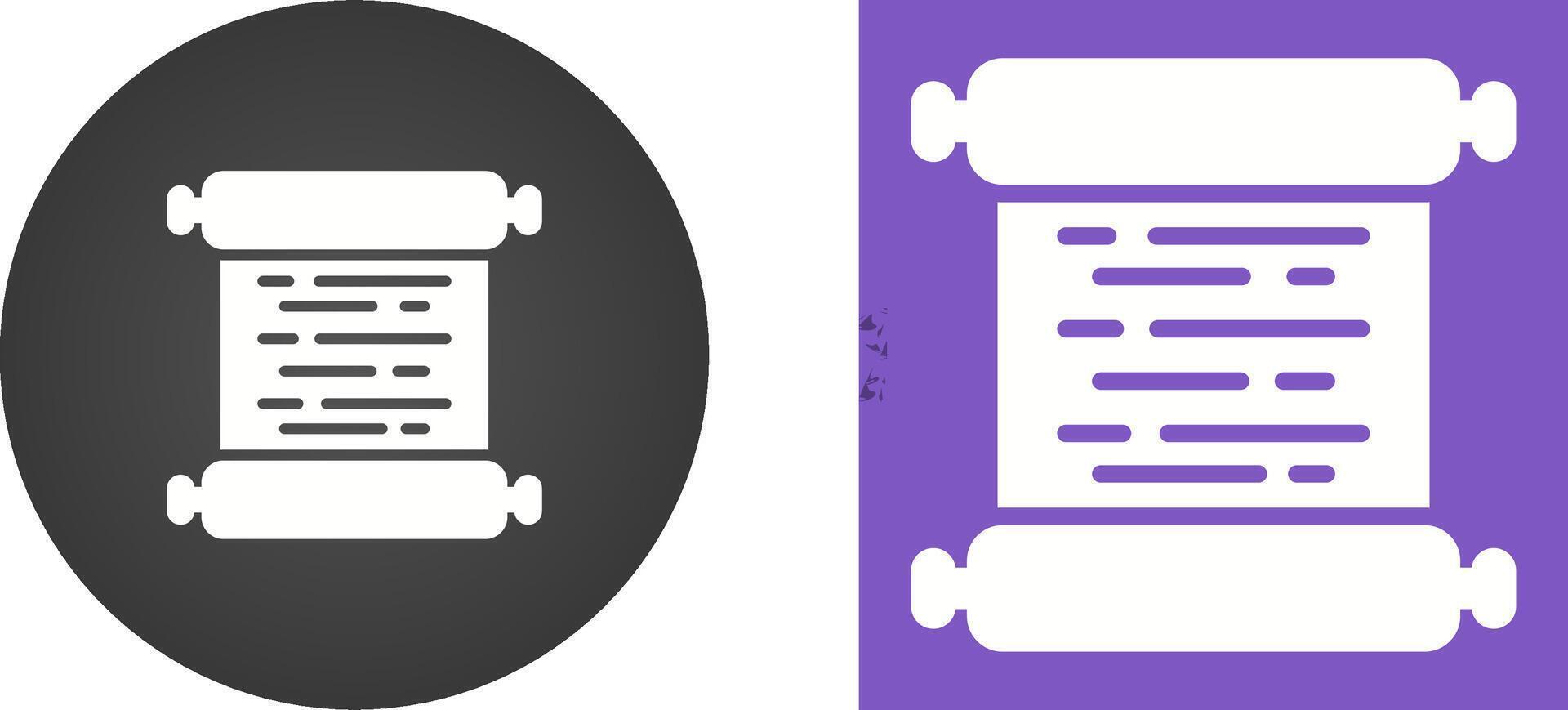 Scroll Vector Icon