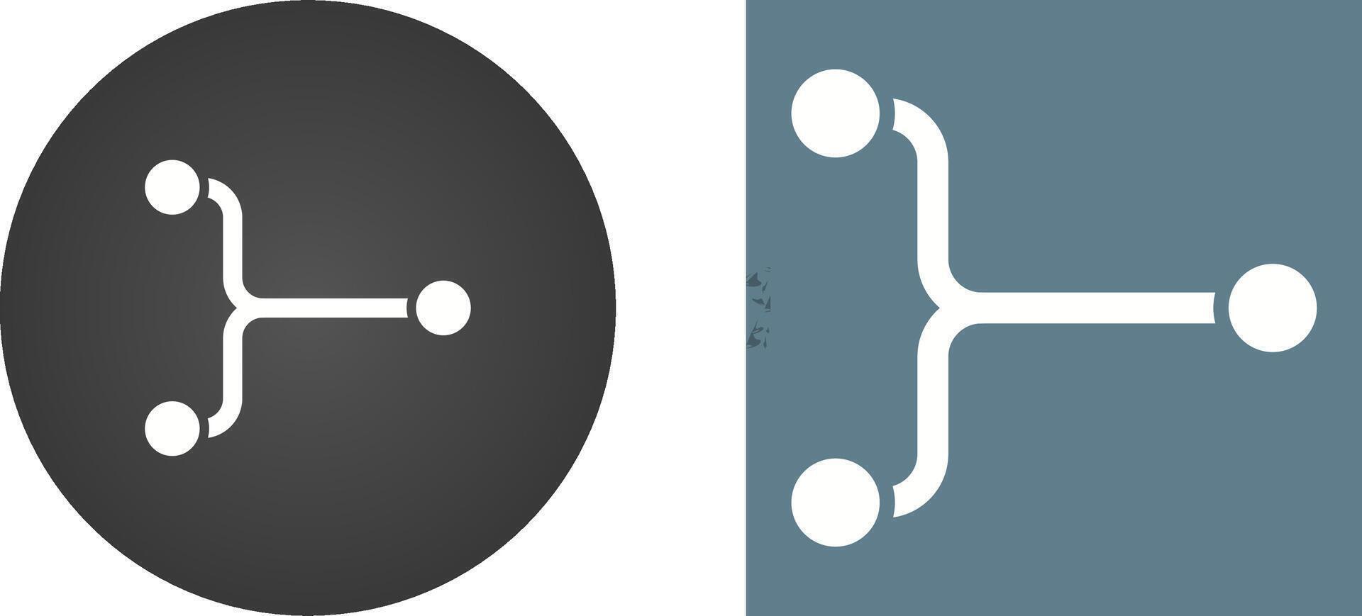 Convergence Vector Icon