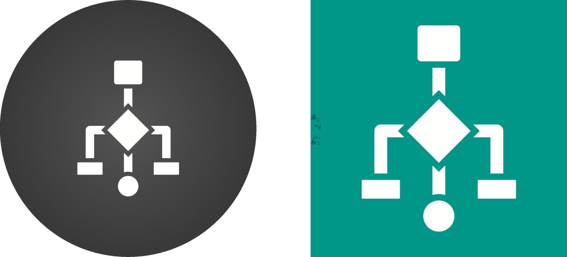 Affinity Diagram Vector Icon