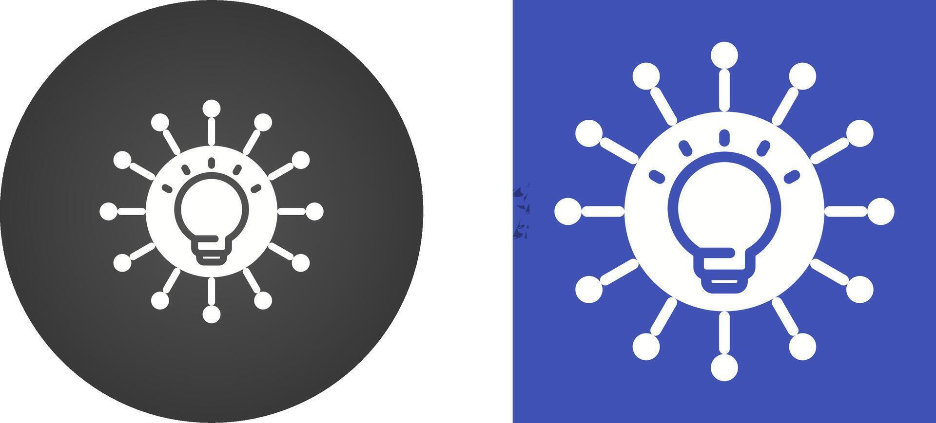 Mind Map Vector Icon