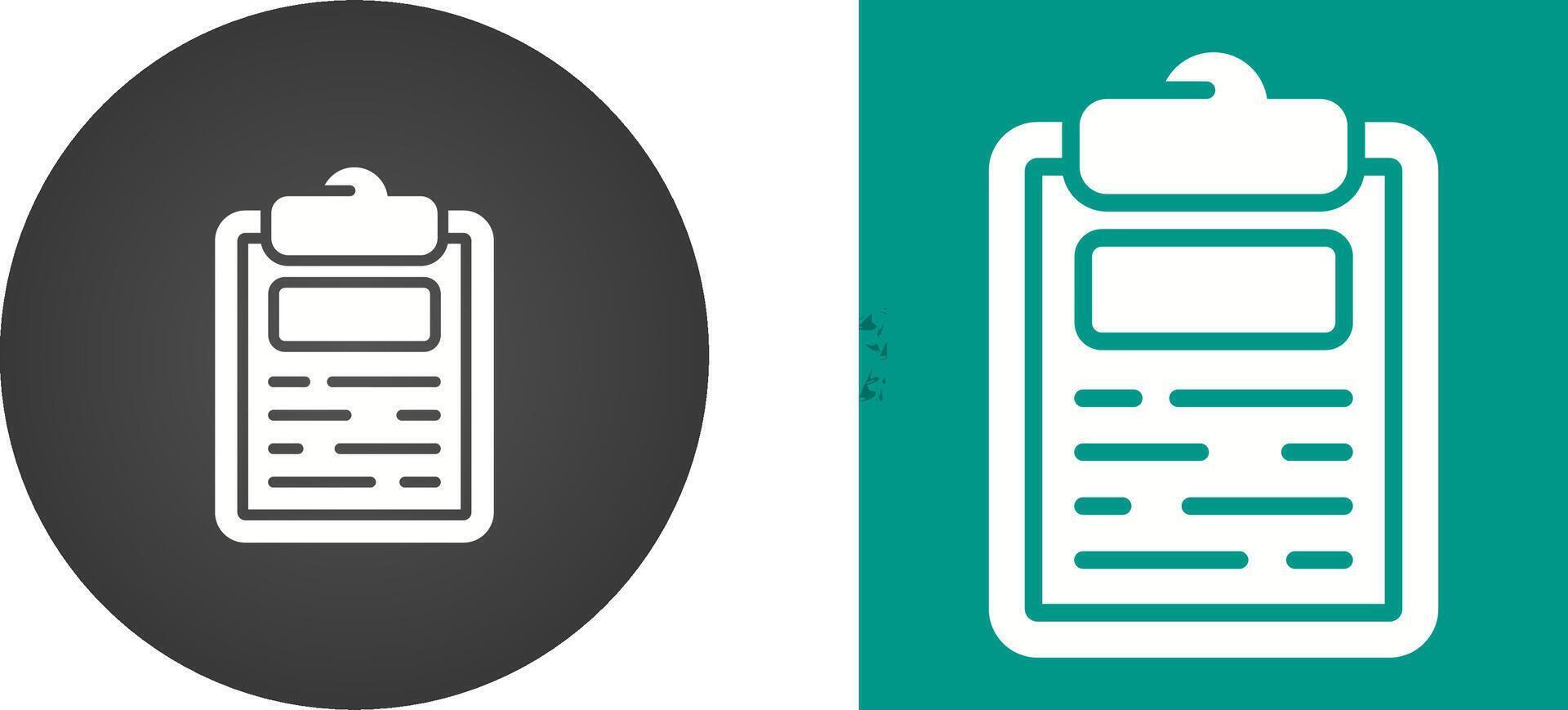 Clipboard Vector Icon