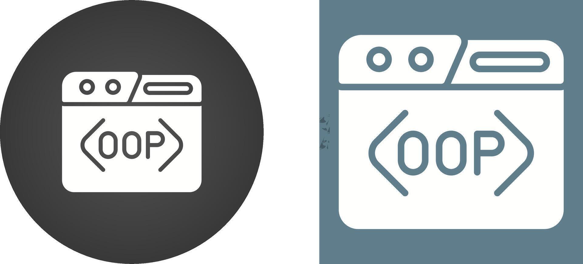 OOP Vector Icon