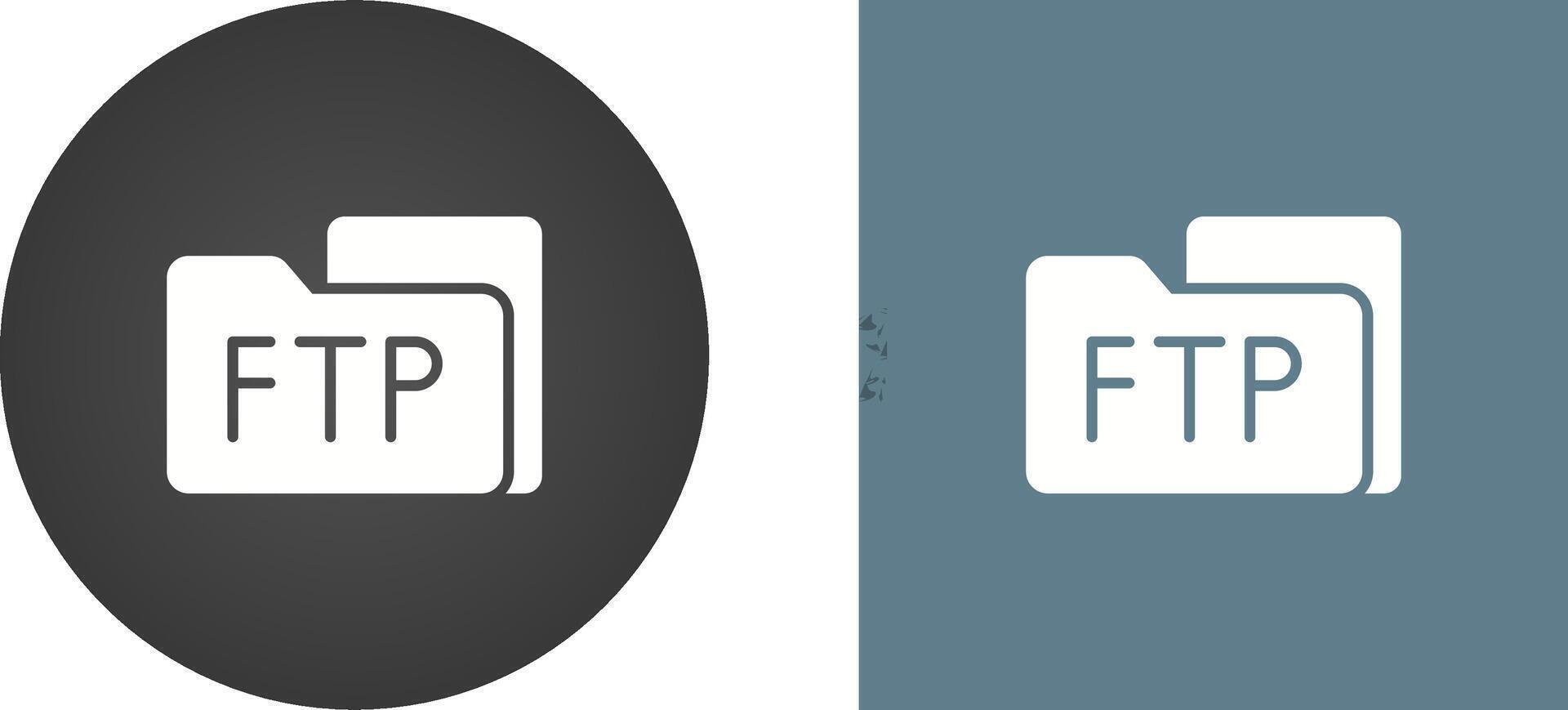 FTP Access Vector Icon