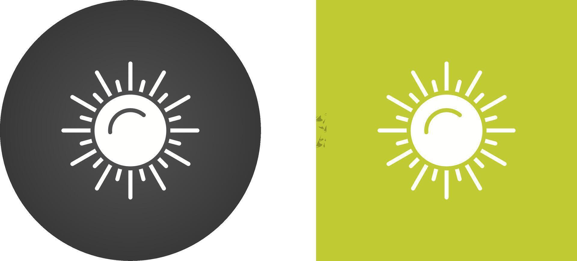 Sun Vector Icon
