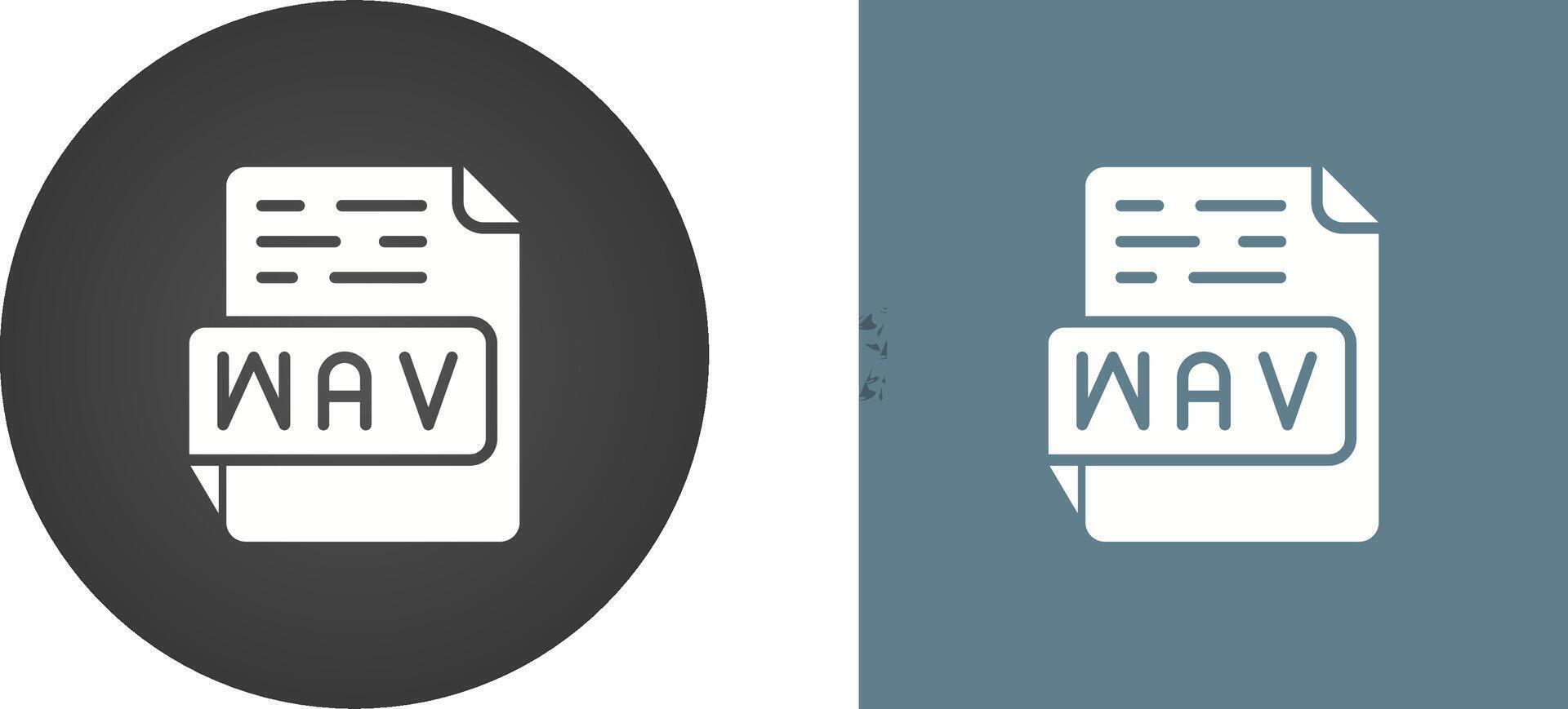 WAV Vector Icon