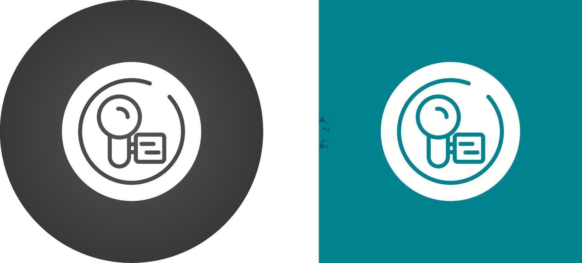 Video Camera Circle Vector Icon