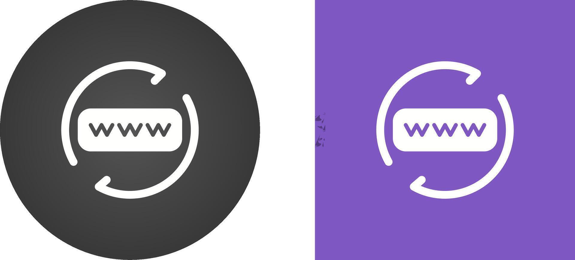Domain Renewal Vector Icon