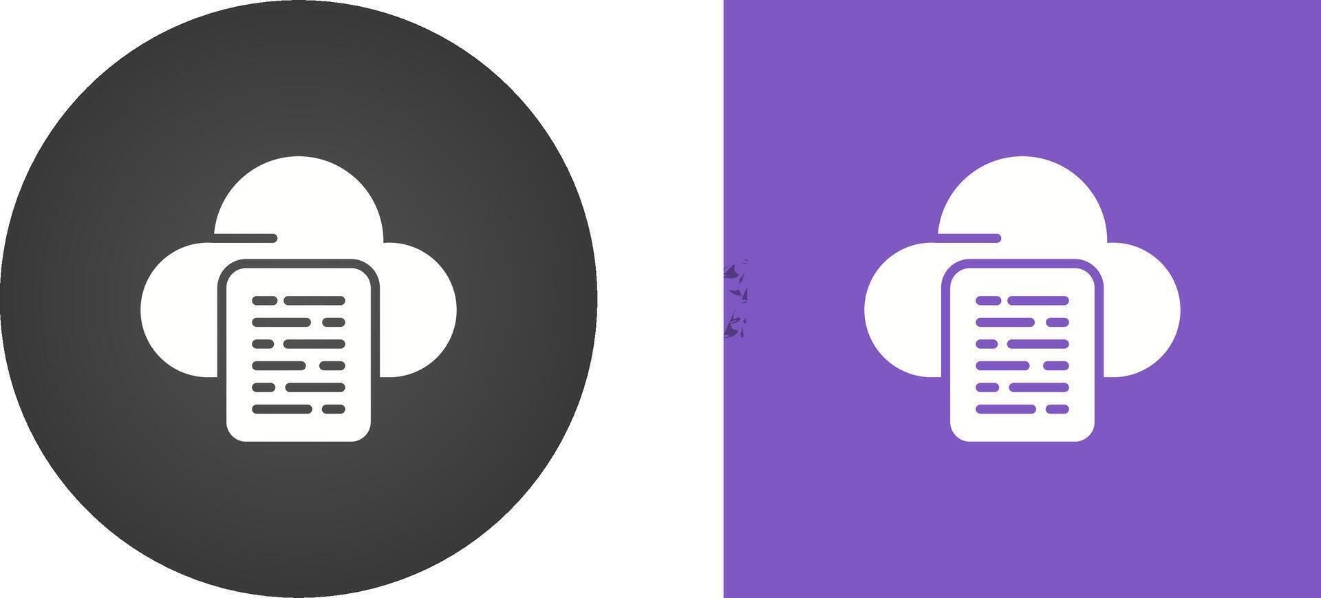 Cloud Vector Icon