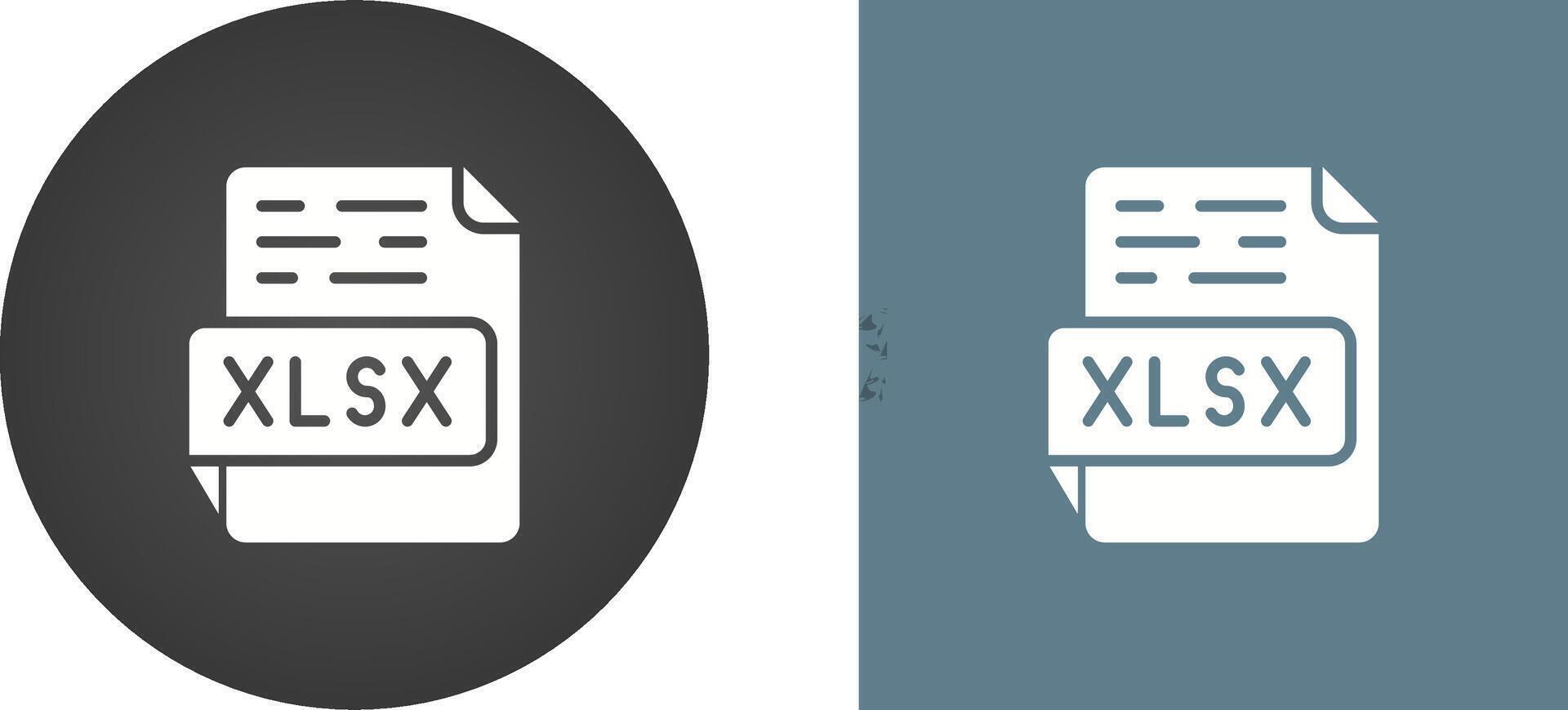 XLSX Vector Icon