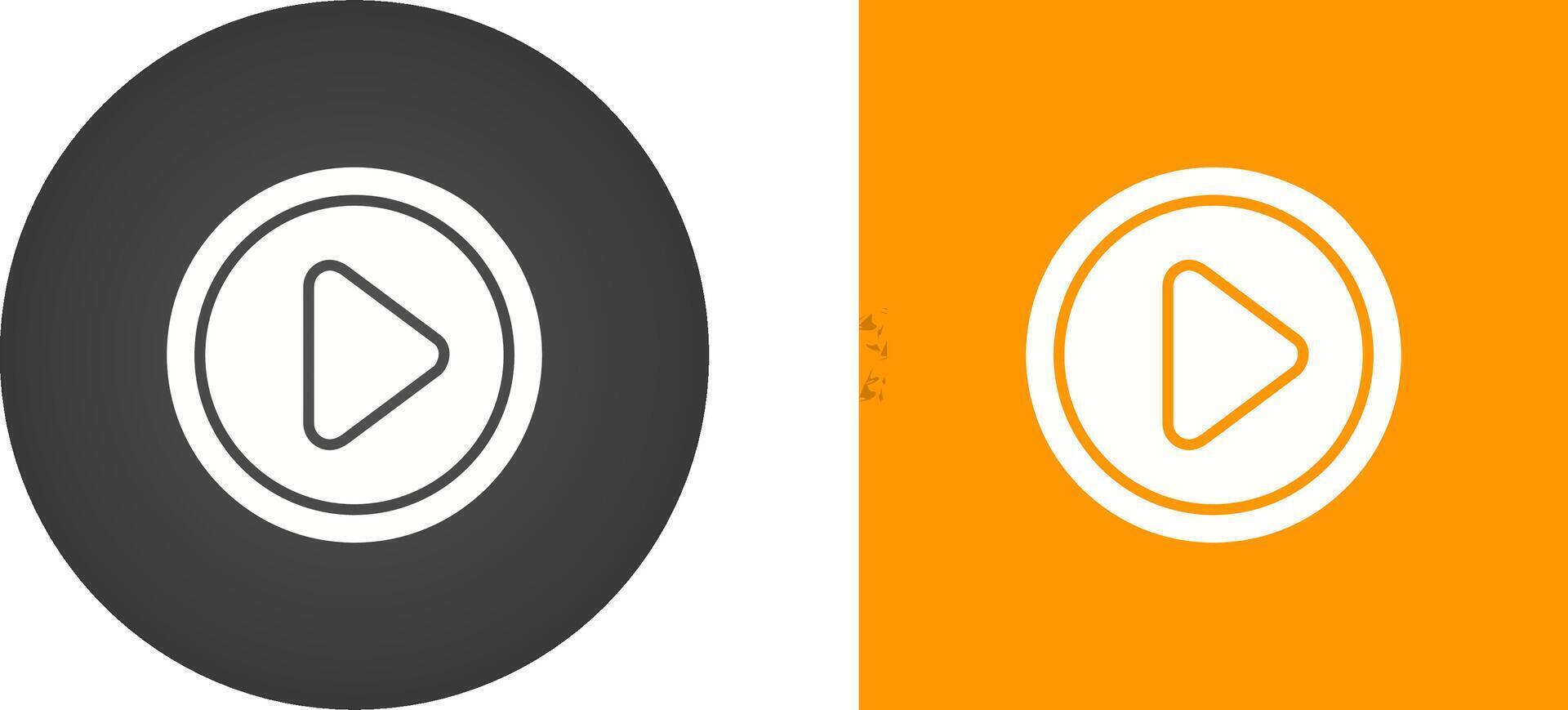 Play Button Vector Icon
