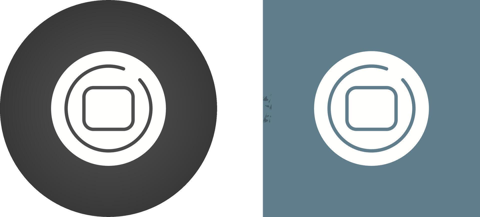 Stop Circle Vector Icon