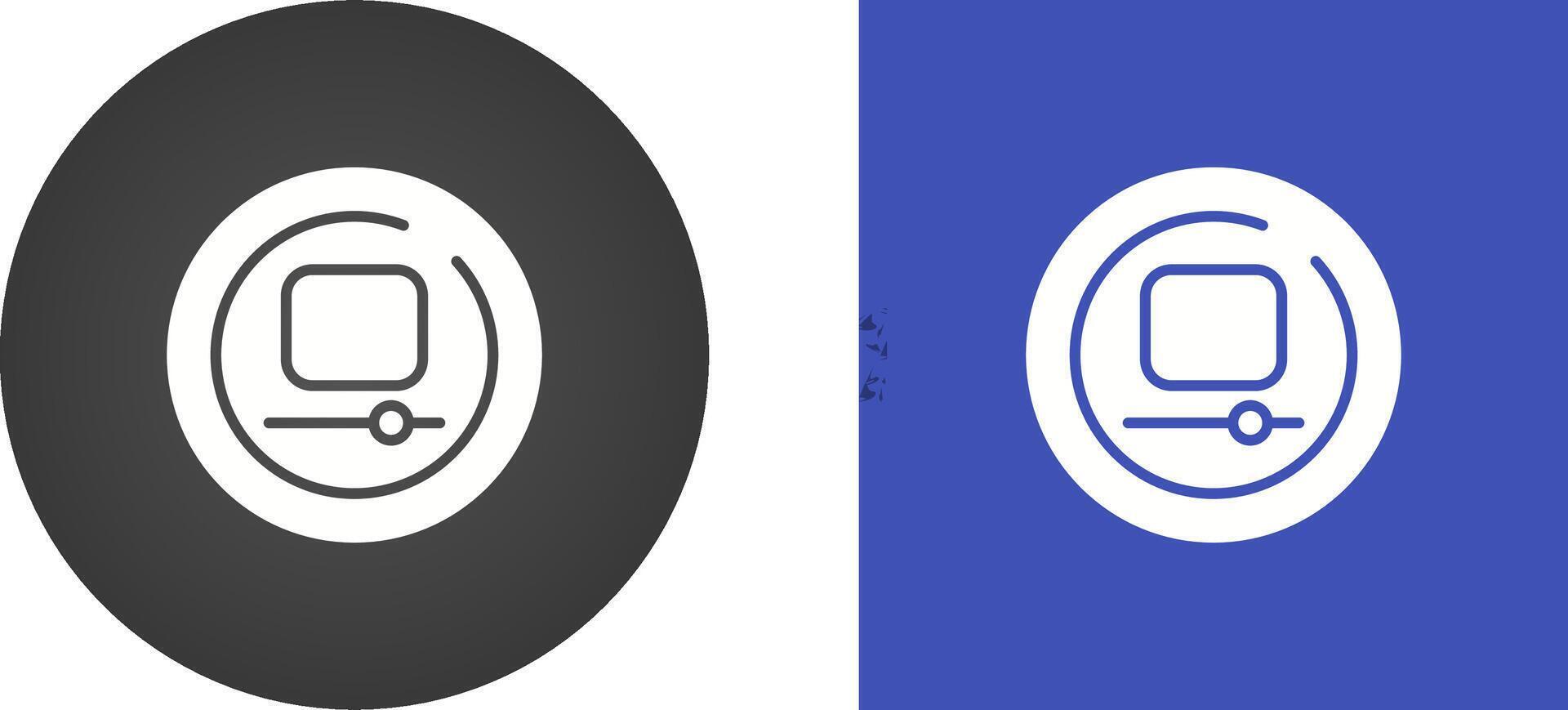 Video Stop Circle Vector Icon