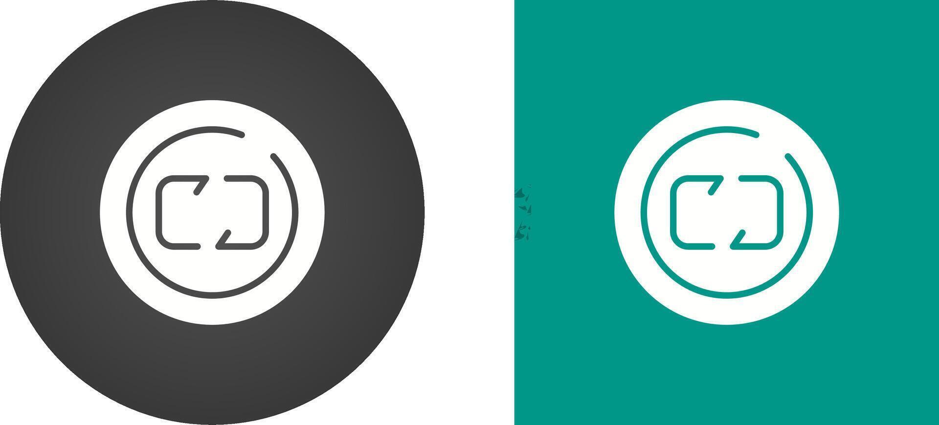 Repeat Circle Vector Icon