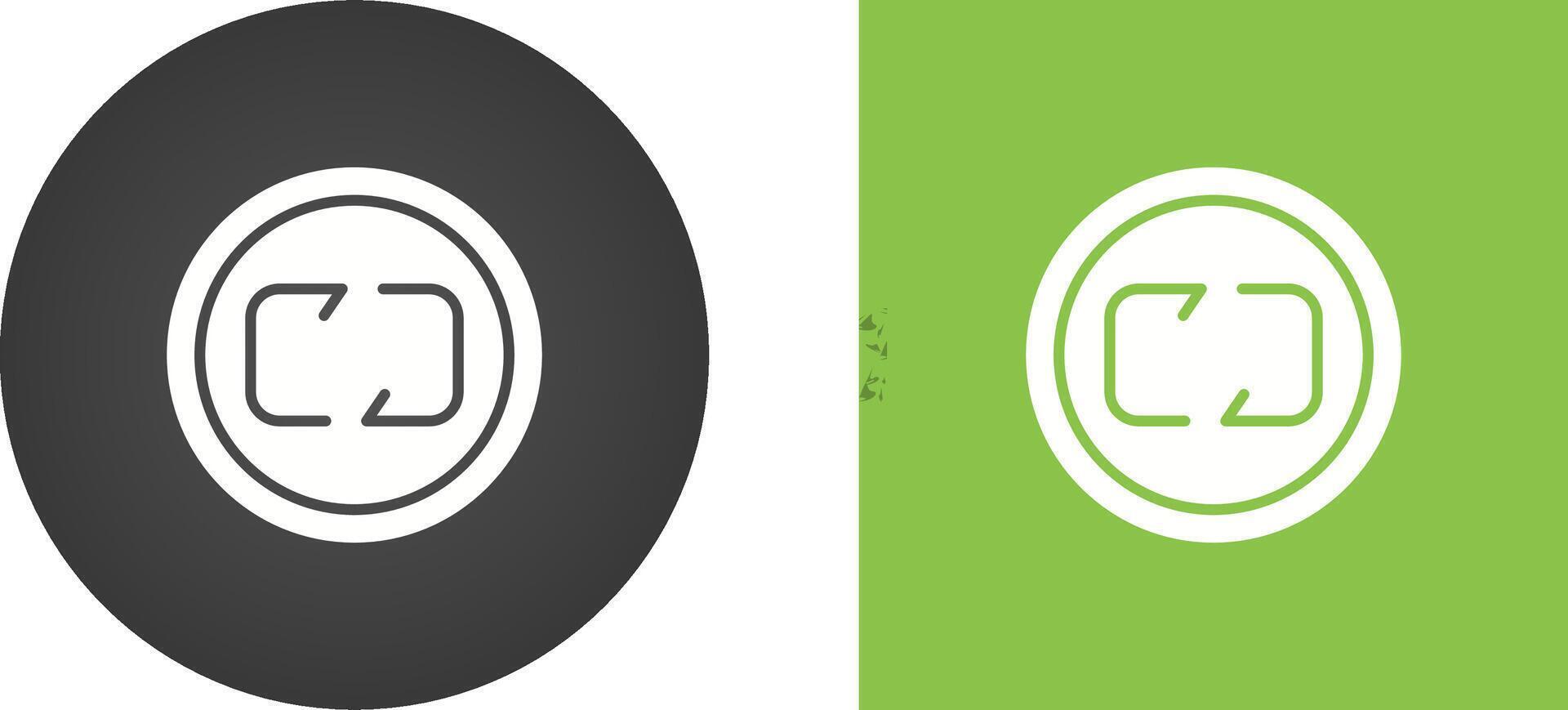 Repeat Icon Vector Icon