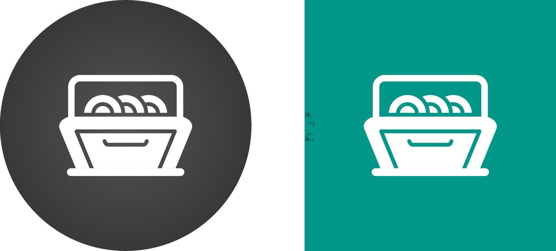 Dishwasher Vector Icon