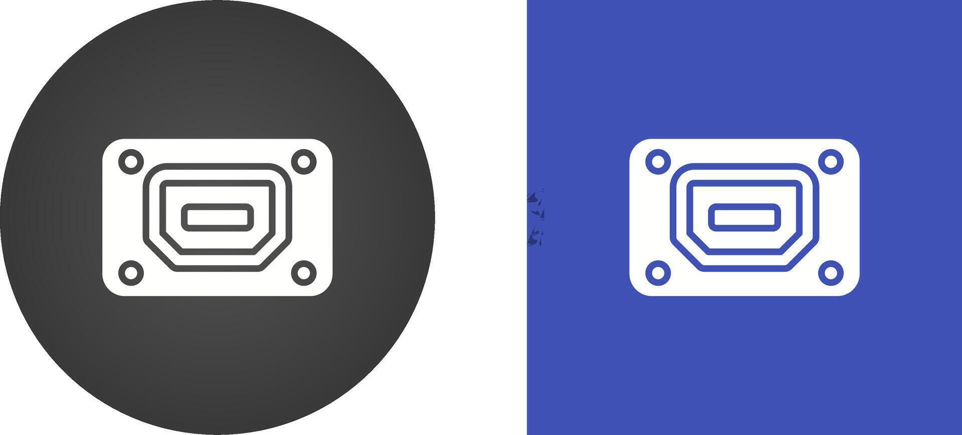 Thunderbolt Vector Icon