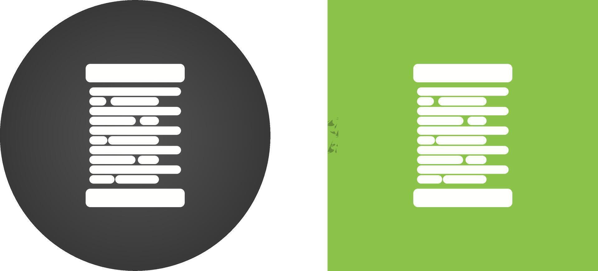 Right Alignment Vector Icon