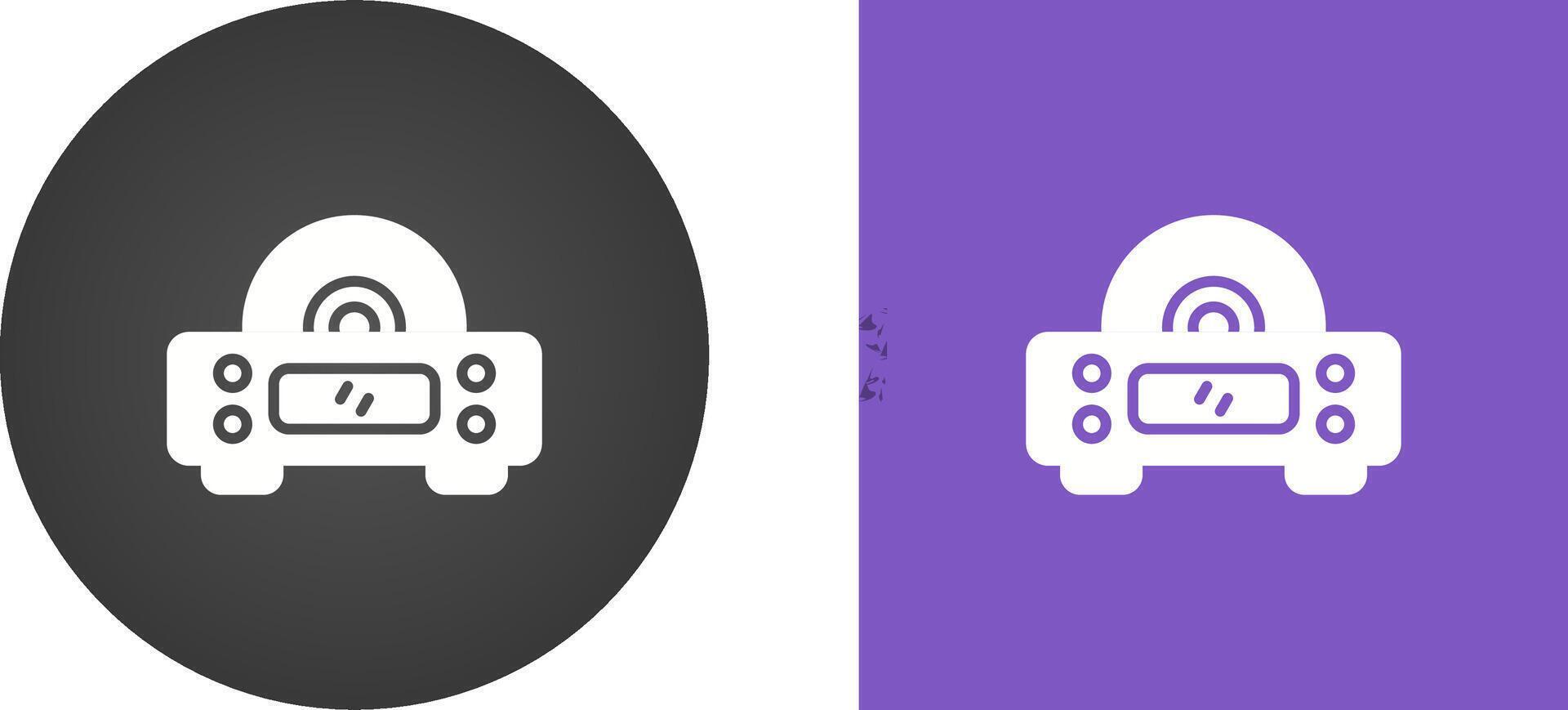 Cd Player Vector Icon
