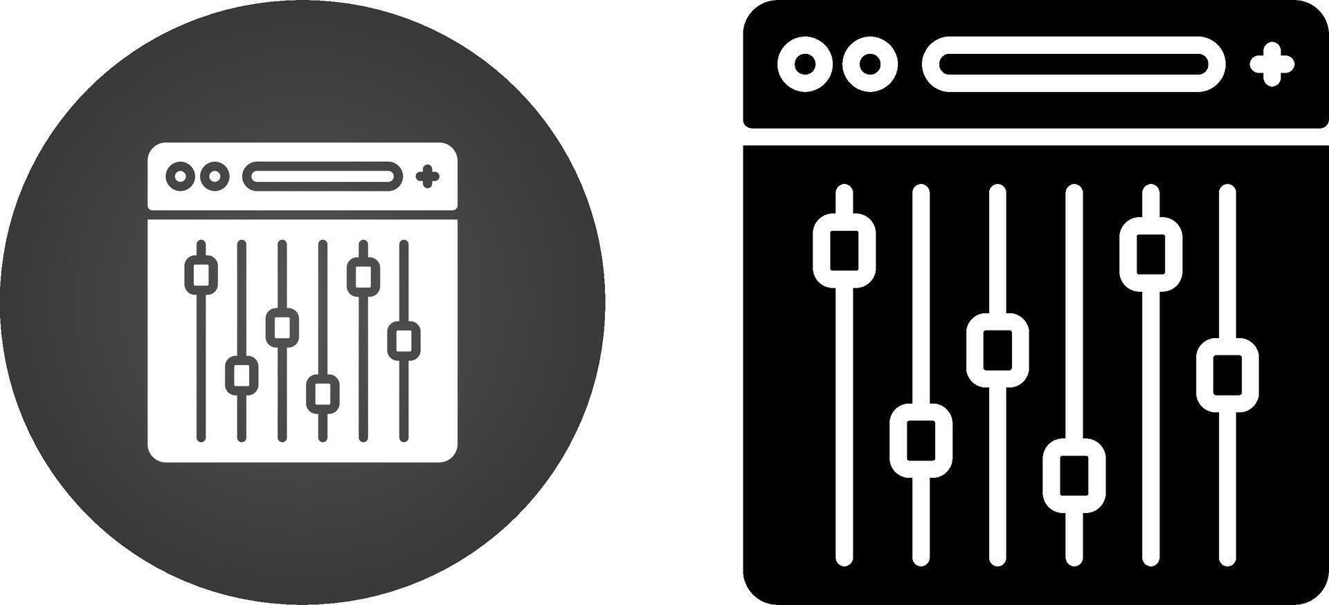 icono de vector de configuración