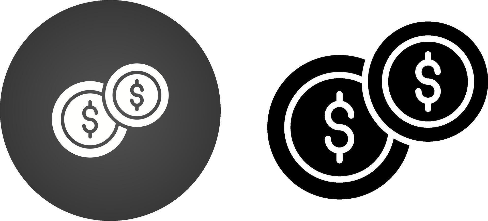 Coins Vector Icon