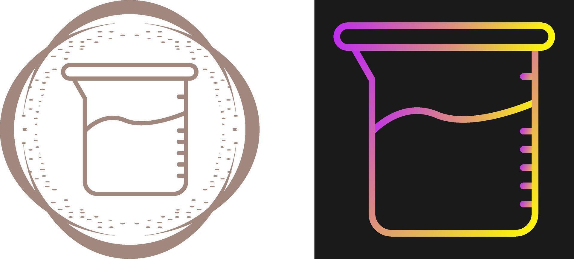 Beaker Vector Icon