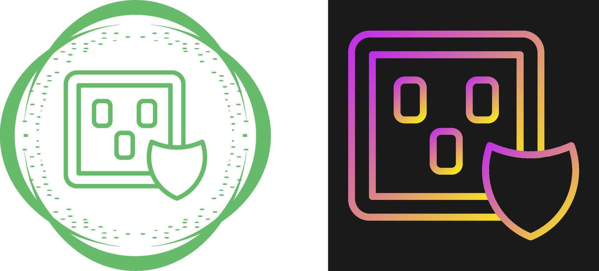 Surge Protector Vector Icon