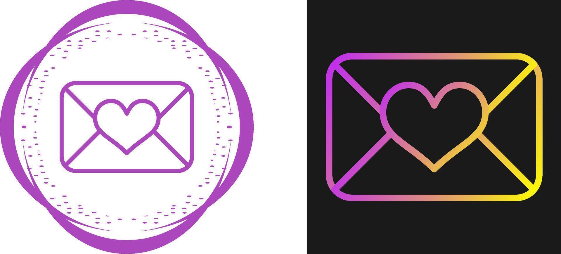 Love Letter Vector Icon