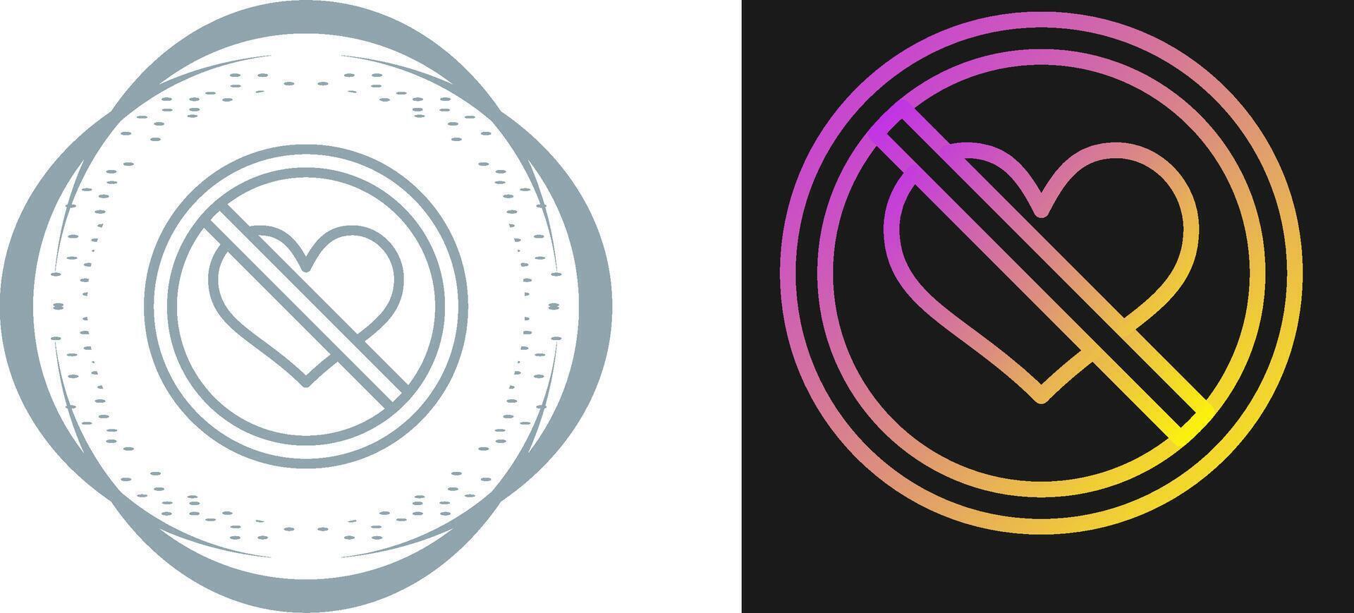 Restricted Vector Icon