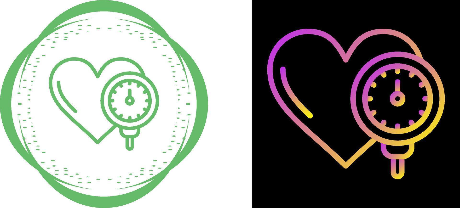 Blood Pressure Monitor Vector Icon