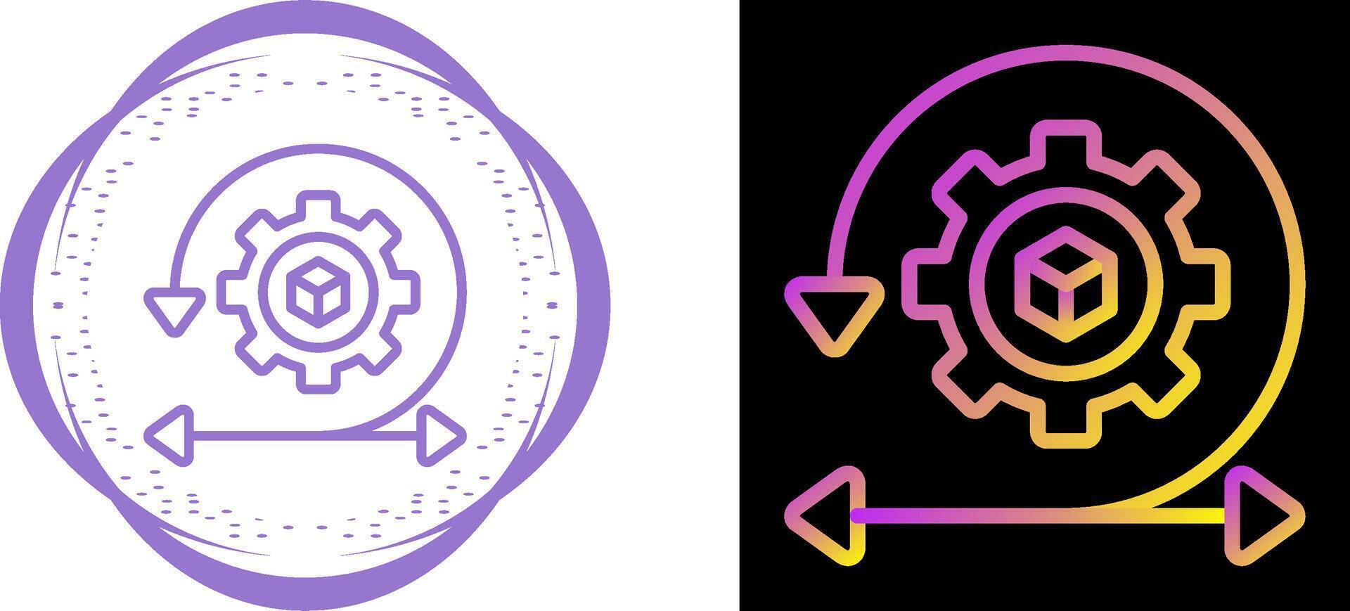 Iterative Design Vector Icon