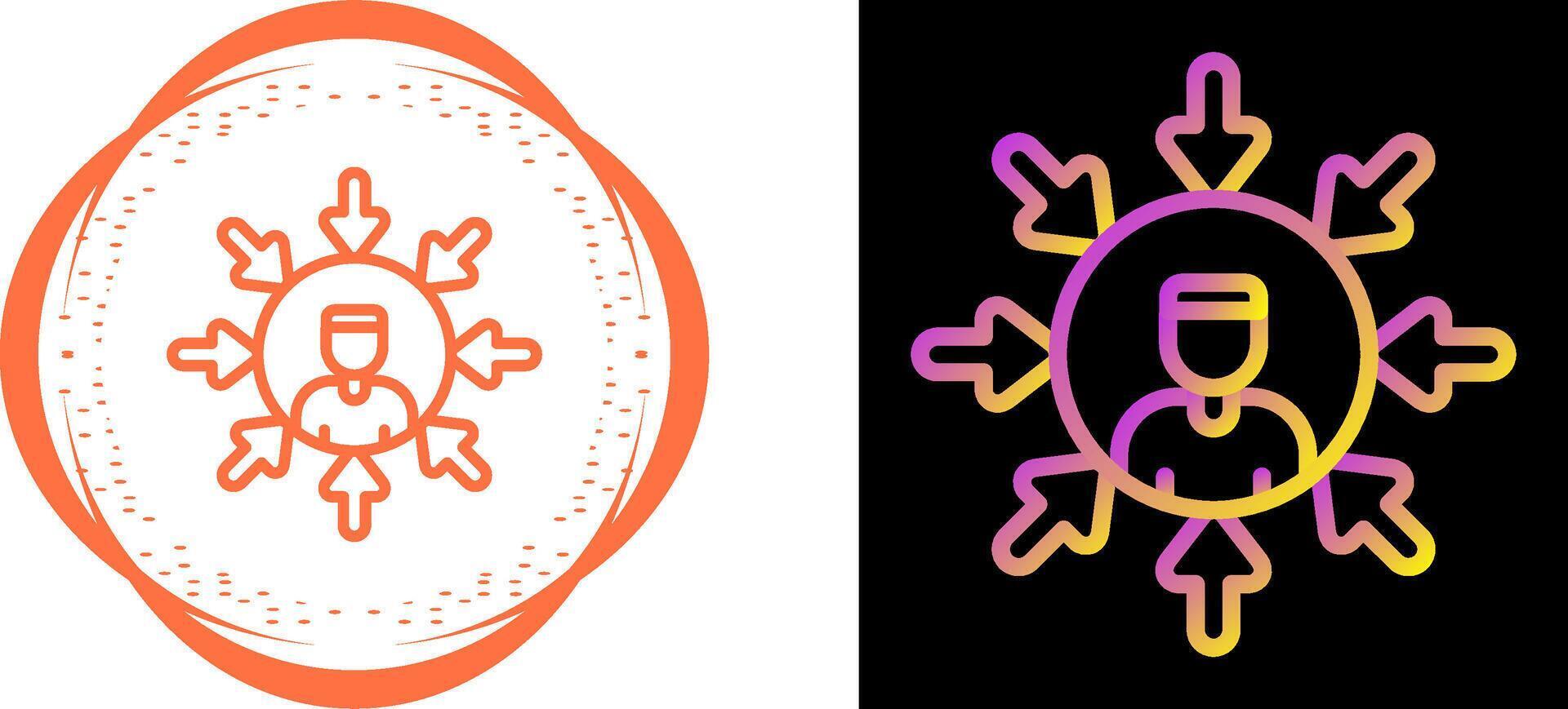 User Centricity Vector Icon