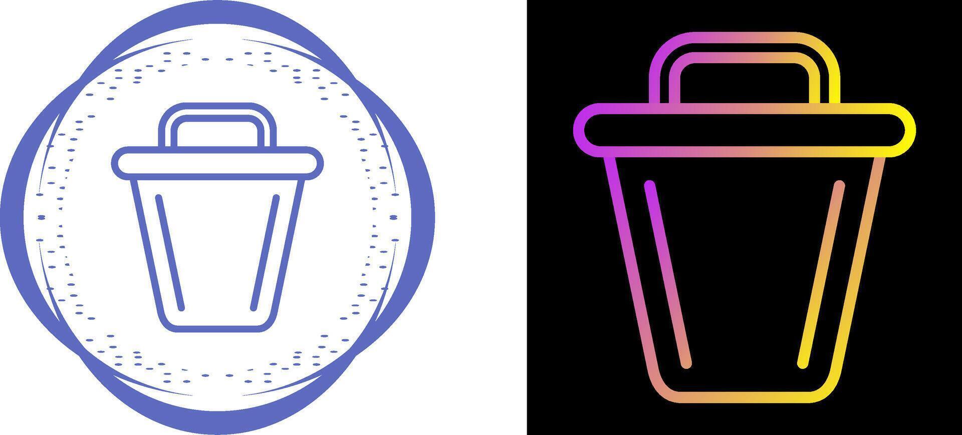 Trash Vector Icon