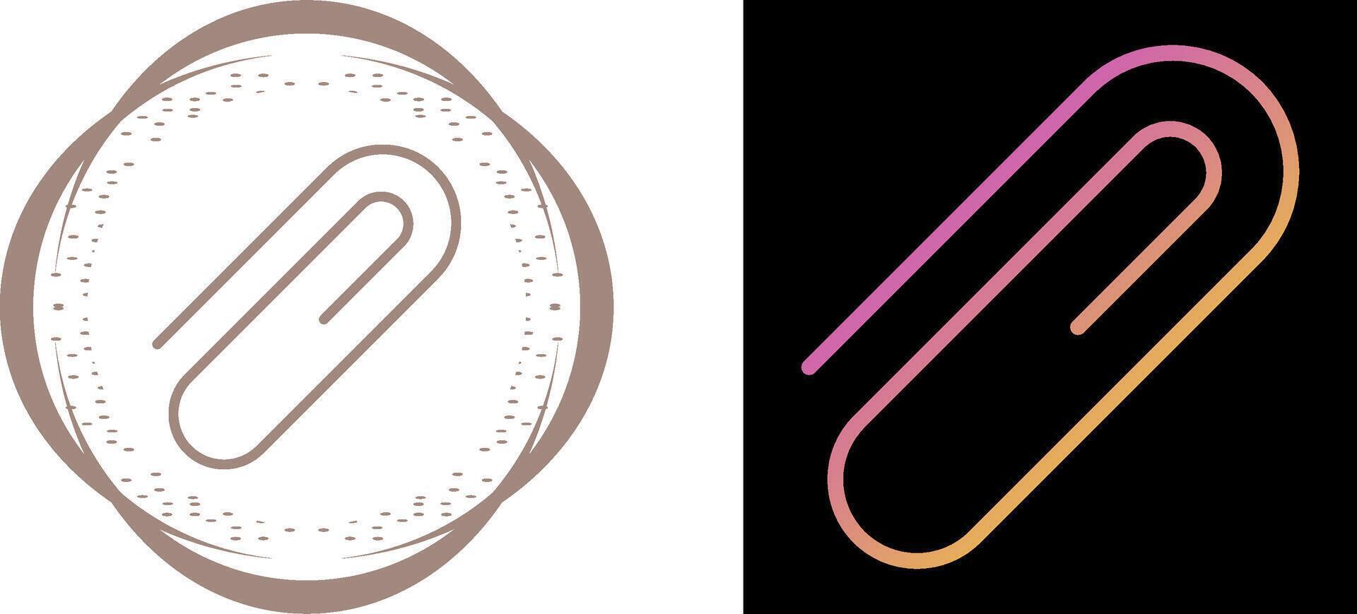 Paperclip Vector Icon