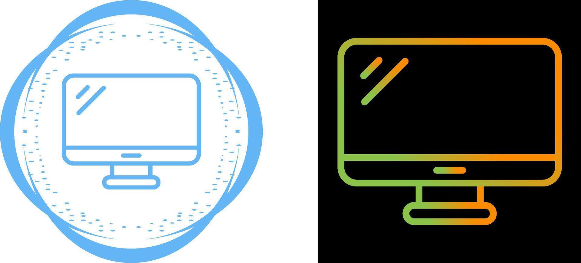 Monitor Vector Icon