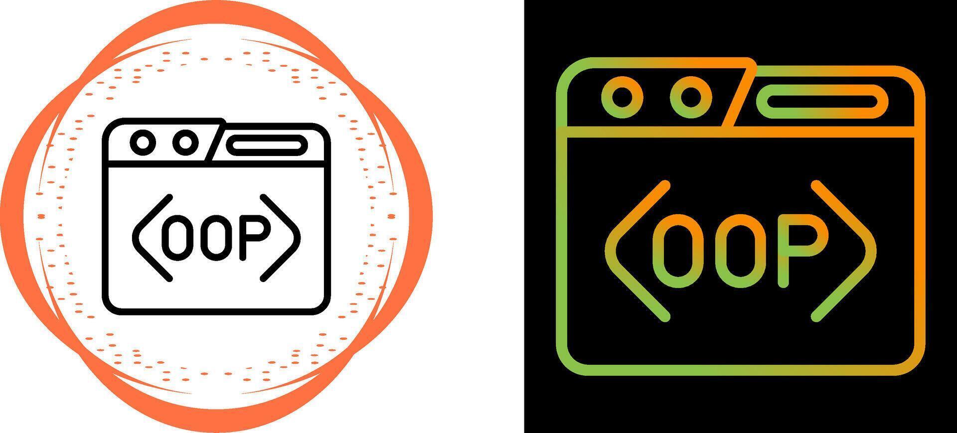 OOP Vector Icon