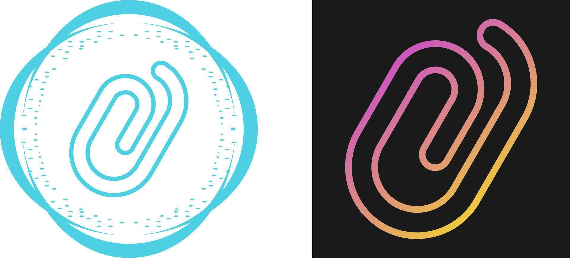 Paperclip Vector Icon