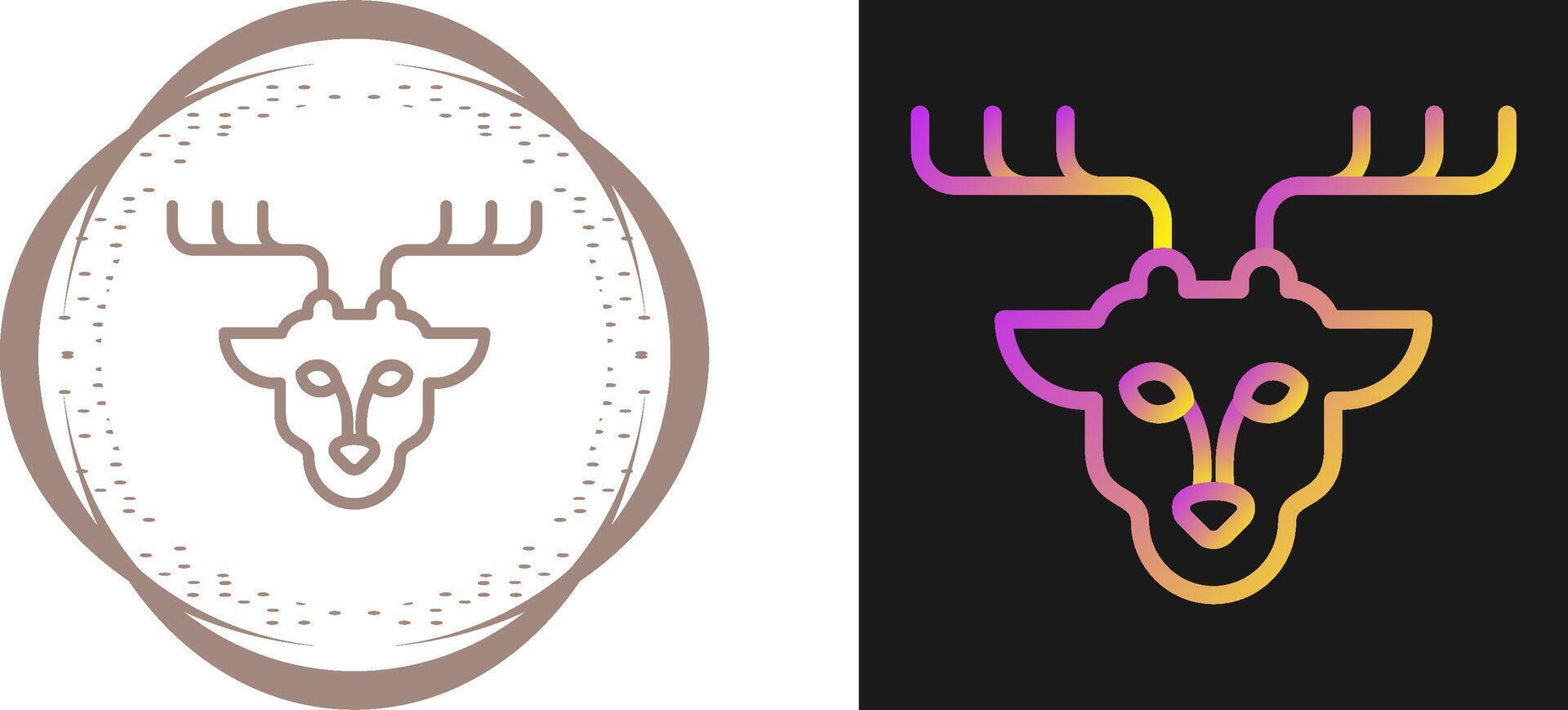 Deer Vector Icon